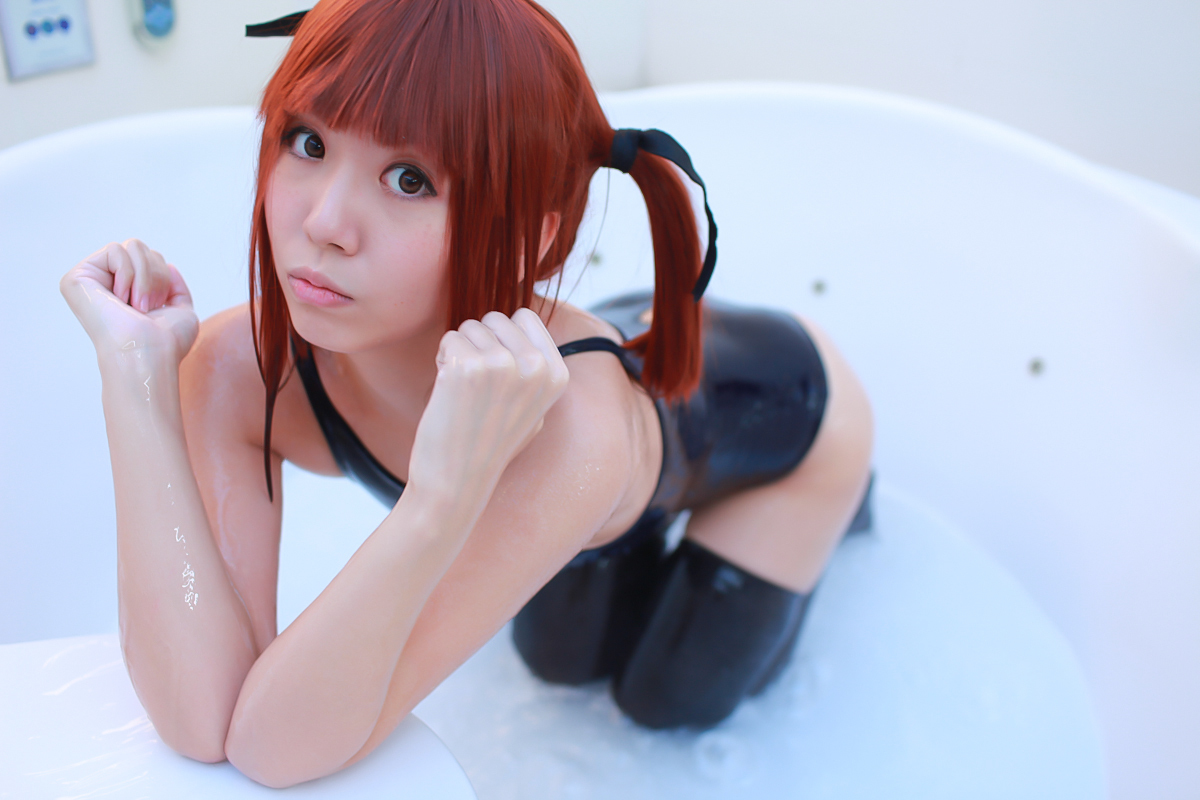 [Cosplay] Hot Maho Shojo Lyrical Nanoha 女优制服